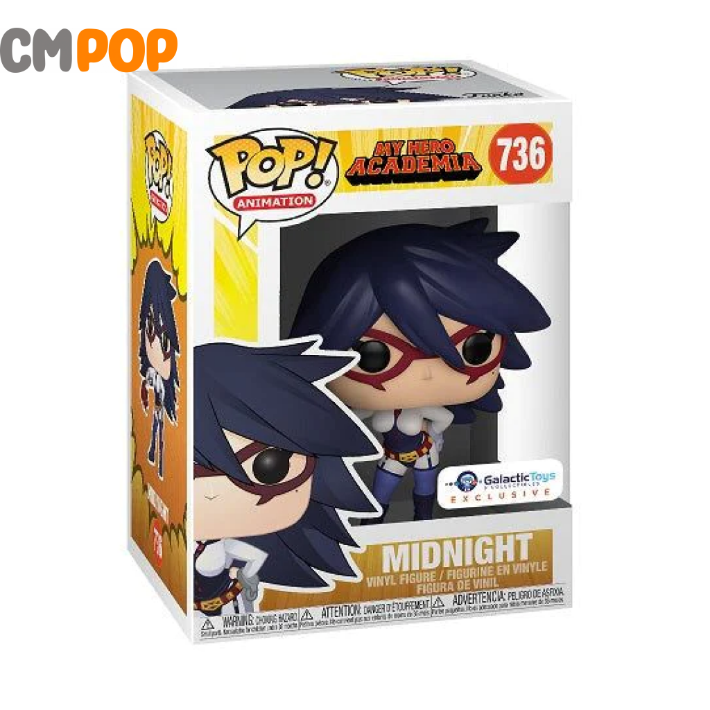 Midnight - #736 My Hero Academia Galactictoys Exclusive Funko Pop