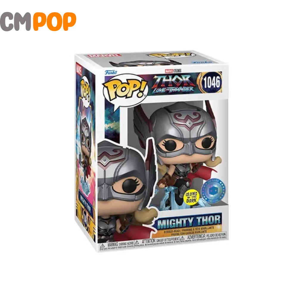 Mighty Thor Gitd - #1046 Funko Pop! Marvel Piab Exclusive Pop