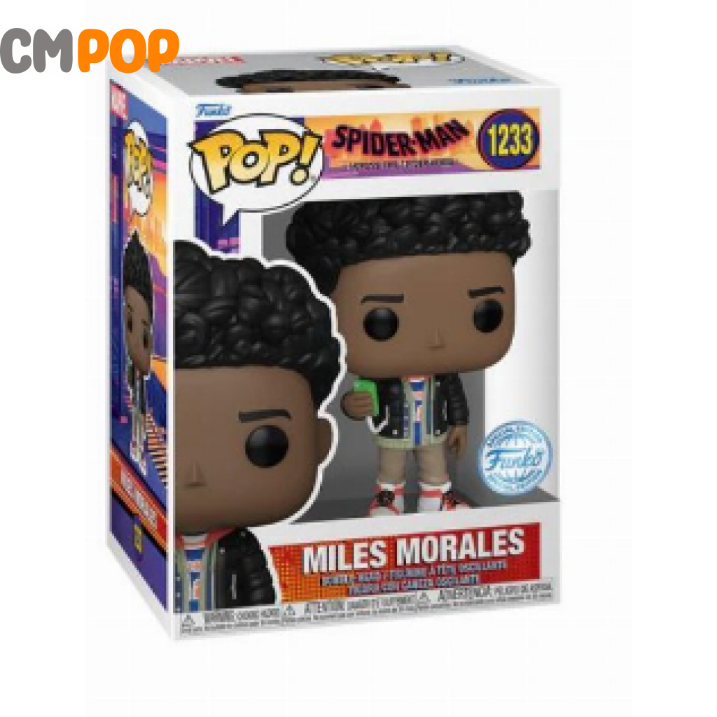 Miles Morales - #1233 Funko Pop! Spider-Man Across The Spiderverse Marvel Special Edition Exclusive