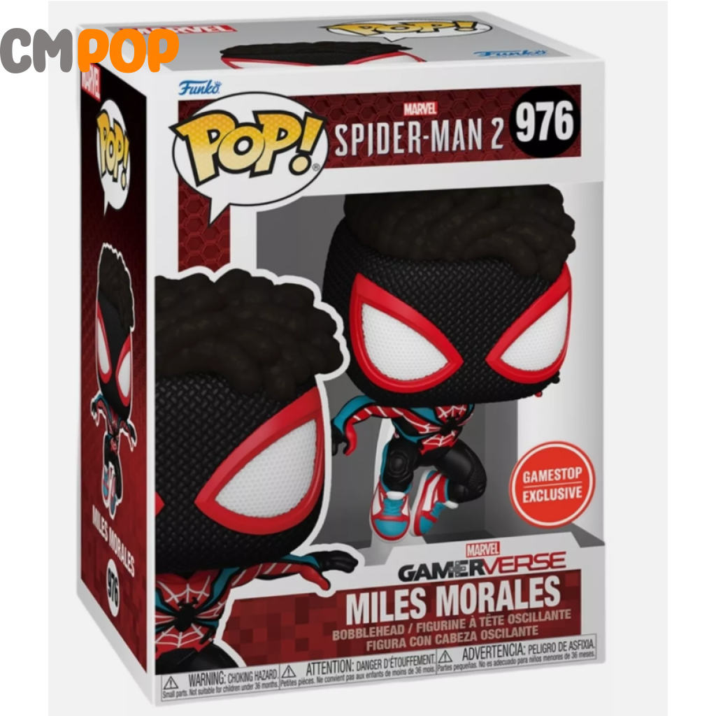 Funko Pop! Marvel: Spider-Man Gamer Miles Morales Exclusive Vinyl Figure