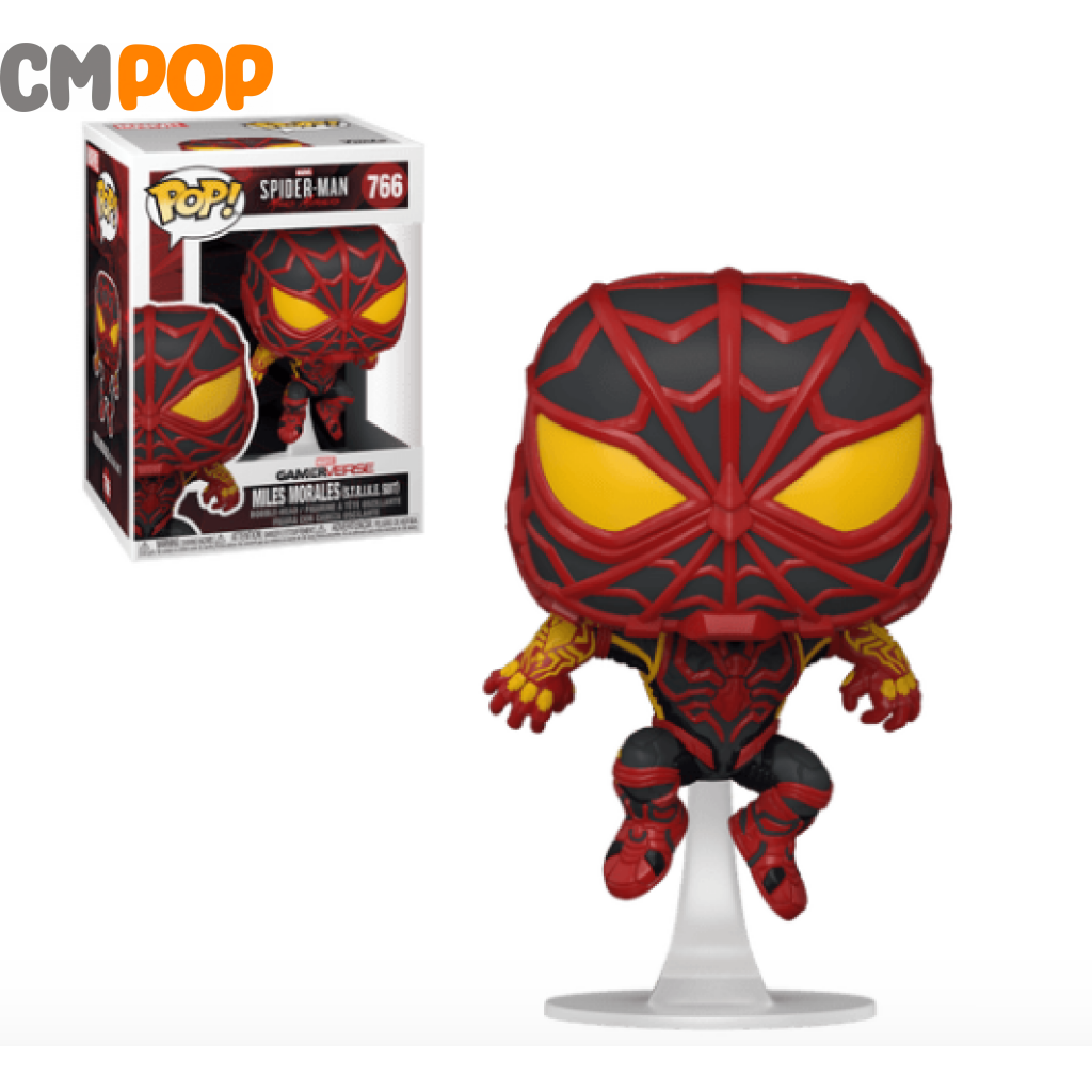 Miles Morals (S.t.r.i.k.e Suit) - #766 Funko Pop! Marvel -Spider-Man Pop