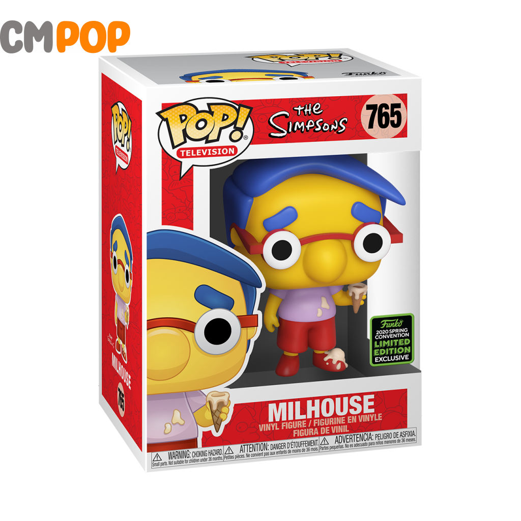 Milhouse - #765 Funko Pop! The Simpsons Spring Con 2020 Exclusive Pop