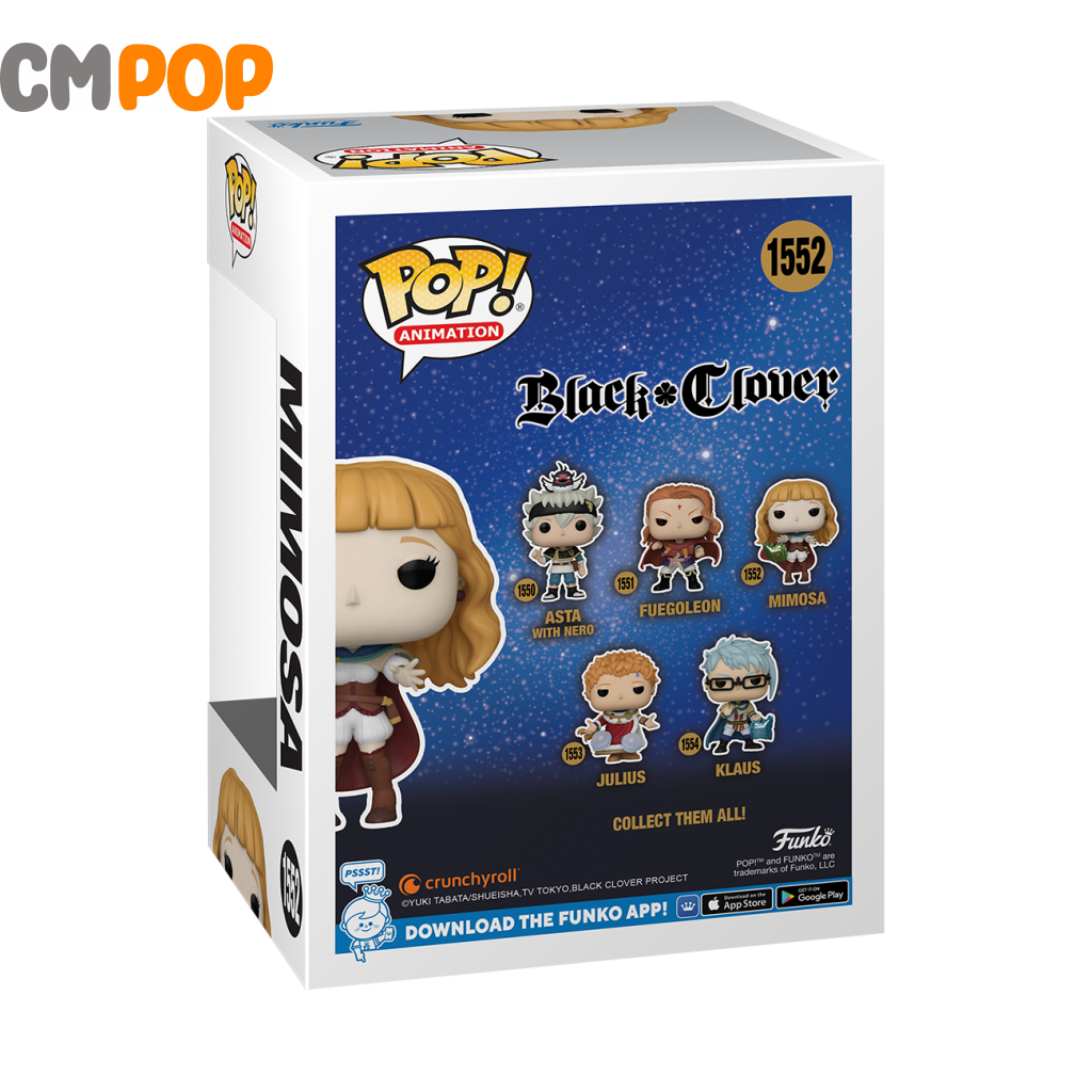 Mimosa - #1552- Funko Pop! Black Clover Animation Pop