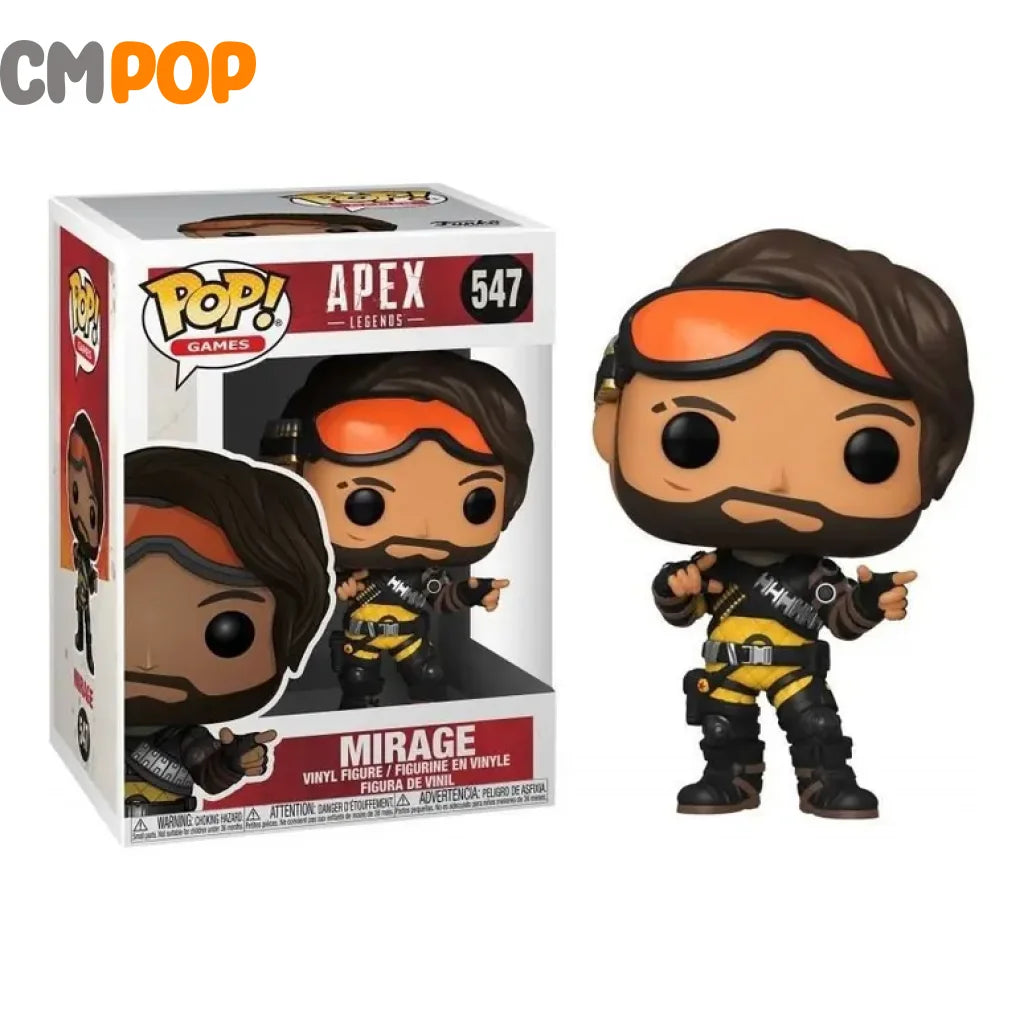 Mirage - #547 Funko Pop! Games Apex Legends