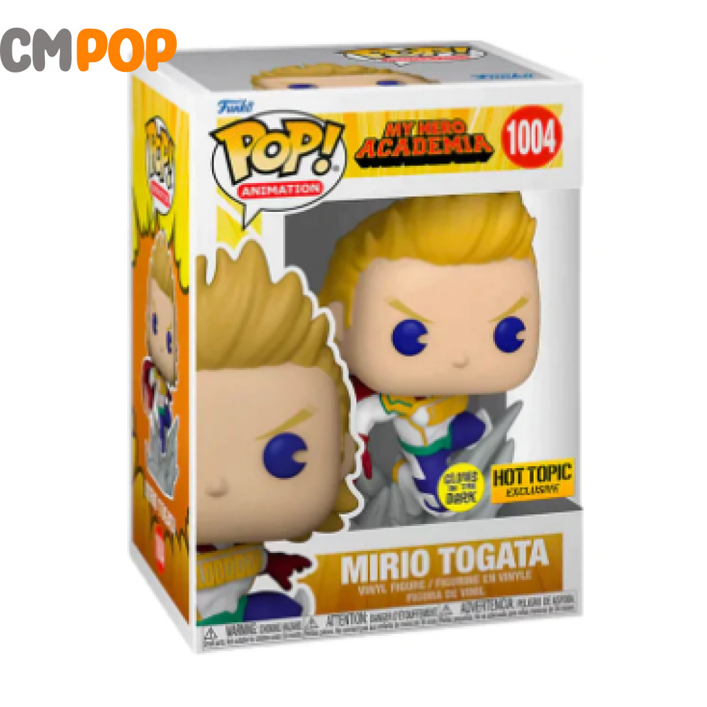 Mirio Togata - #1004 - Funko Pop! - My Hero Academia - GITD - Hot Topic Exclusive Funko Pop