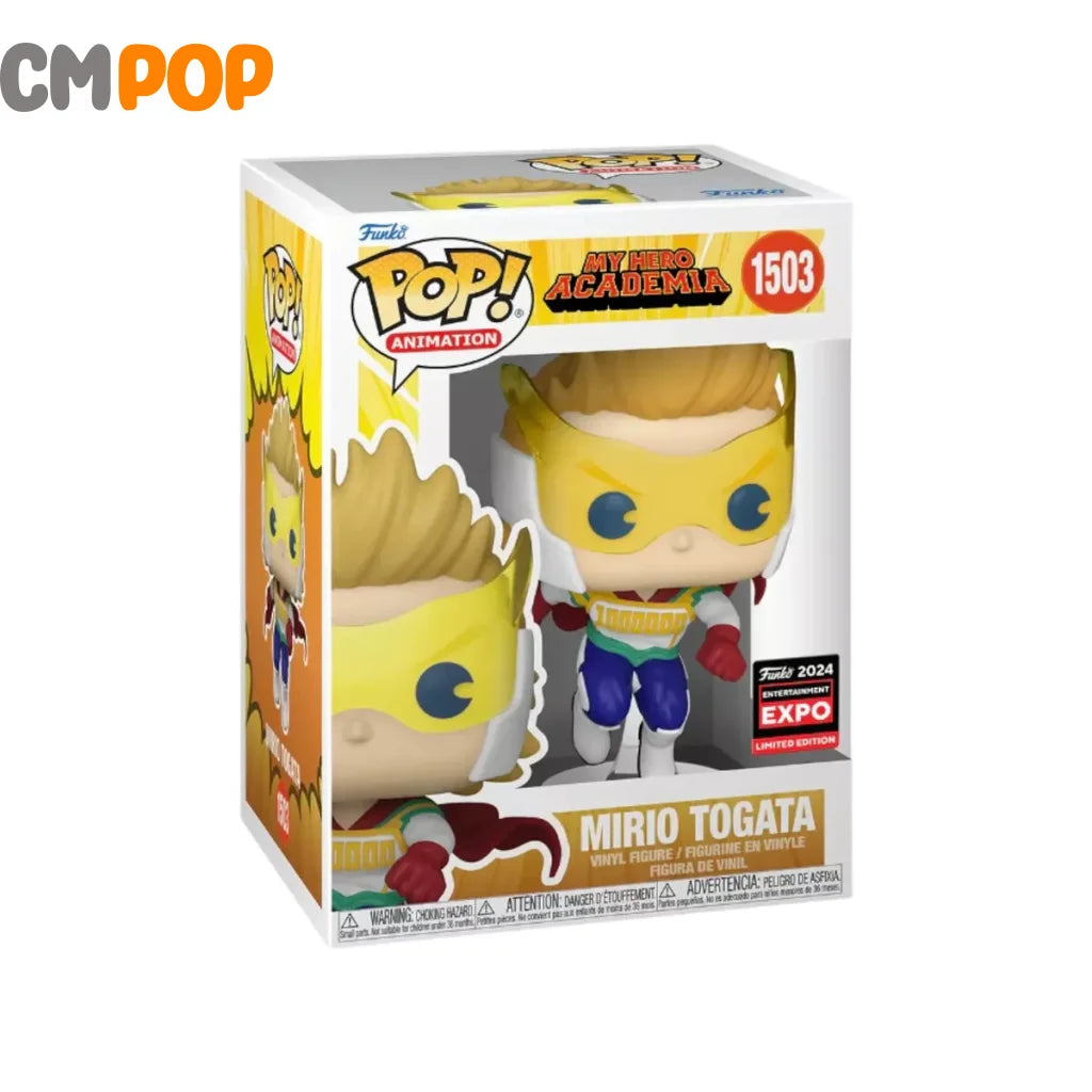 Mirio Togata - #1503 - Funko Pop! - My Hero Academia - 2024 Entertainment EXPO Limited Edition Funko Pop