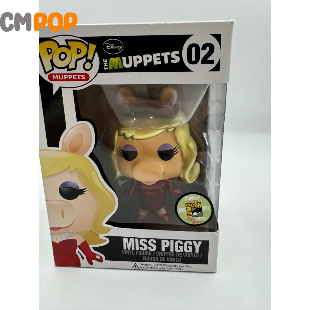 Miss Piggy - #02 Funko Pop! The Muppets Disney Sdcc 2013 480 Pieces Pop Oob