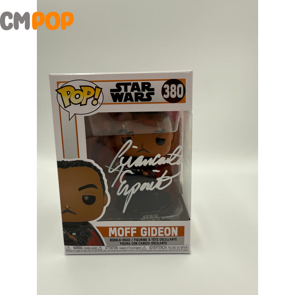 Moff Gideon - #380 - Funko Pop! - Star Wars - Signed by - Certified Pop! Funko Pop
