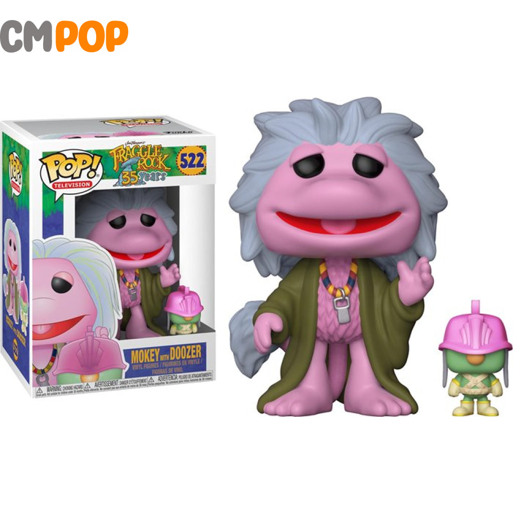 Mokey with Doozer- #522- Funko Pop! - Television - Fraggle Rock 35 years Funko Pop