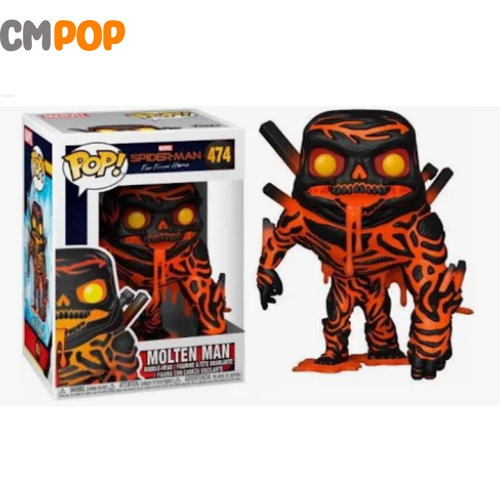 Molten Man - #474 Funko Pop! Marvel Spider-Man Far From Home Pop