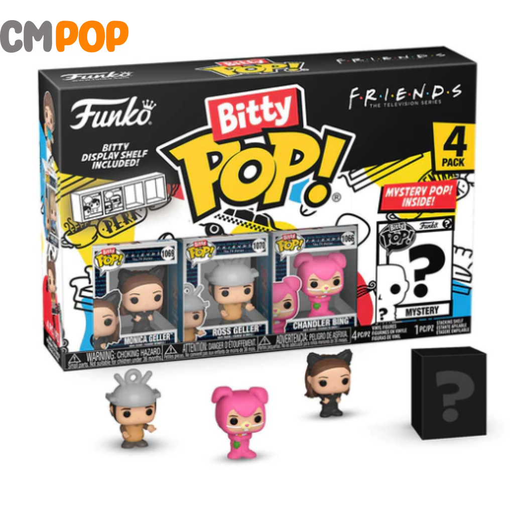 Monica -Friends- Bitty Pop 4 Pack Pop! - Funko Friends