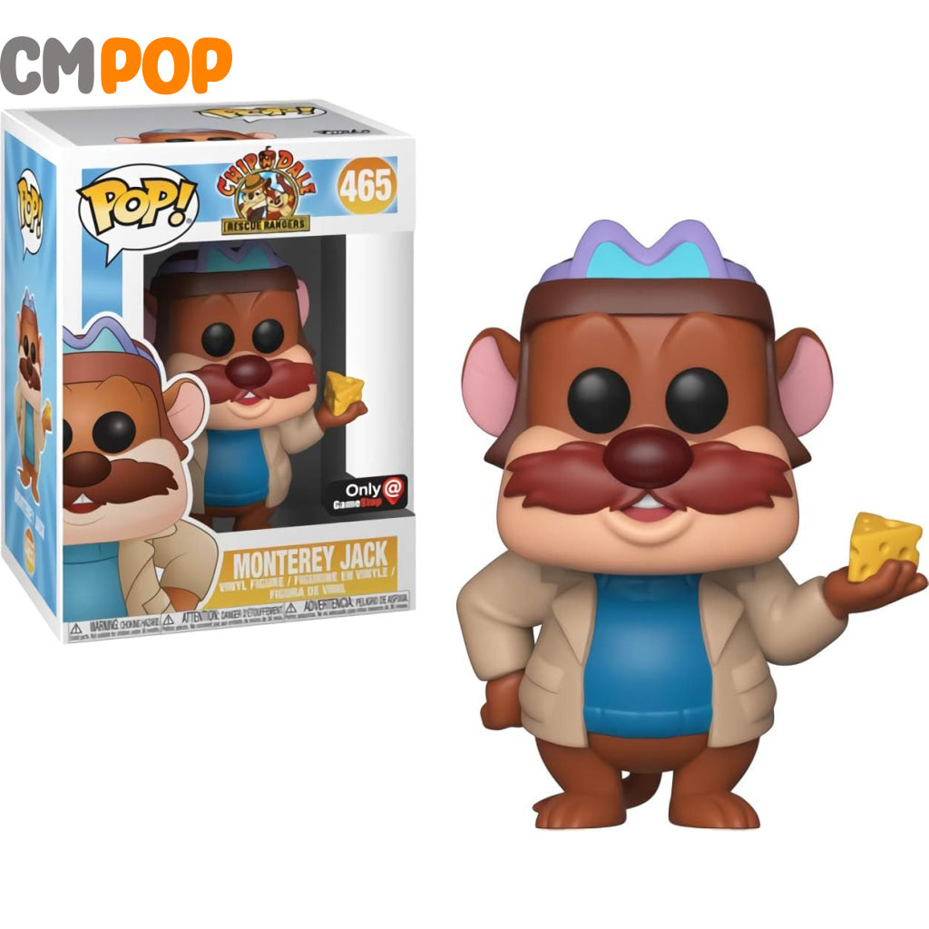 Monterey Jack- #465 - Funko Pop! Disney Chip And Dale Rescue Rangers Game Stop Exclusive Pop