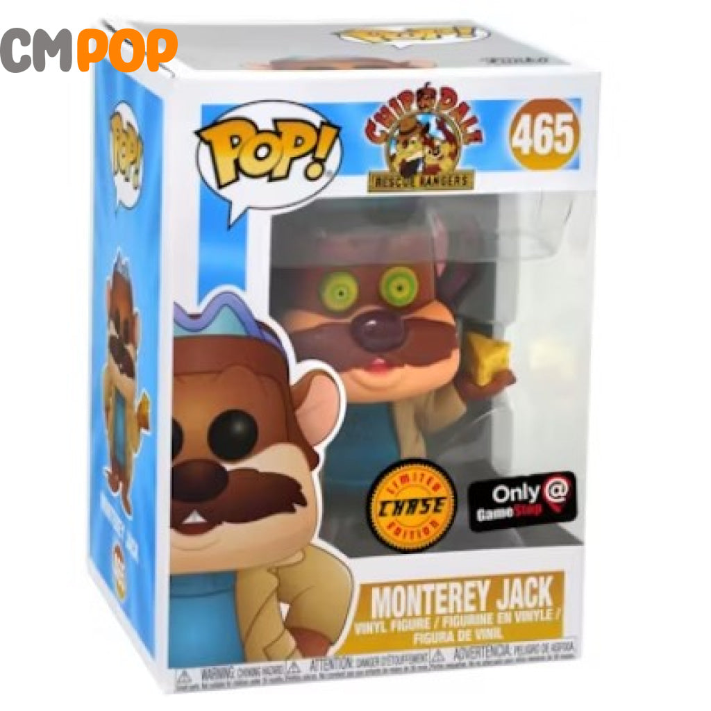 Monterey Jack- #465 - Funko Pop! Disney Chip And Dale Rescue Rangers Game Stop Exclusive Chase