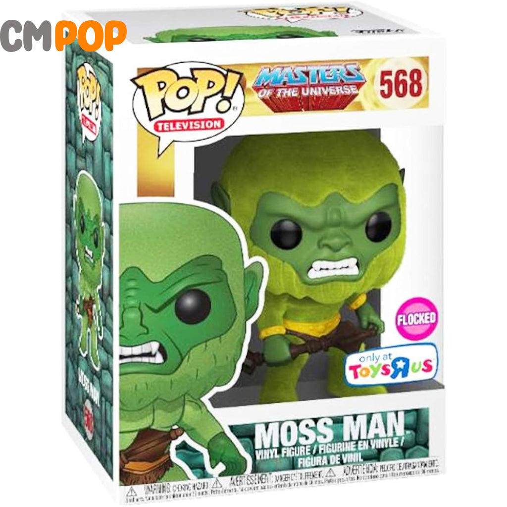 Moss Man Flocked - #568 Funko Pop! Motu Toys R Us Exclusive Pop