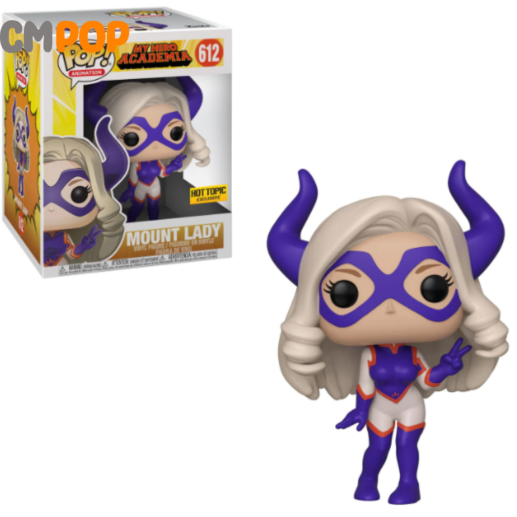 Mount Lady - #612 Funko Pop! My Hero Academia Hot Topic Exclusive Pop
