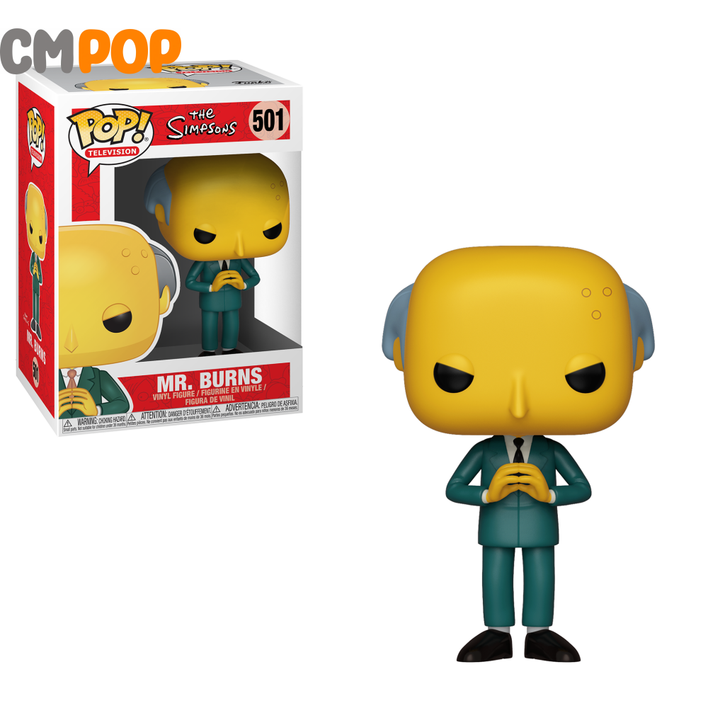 Mr Burns - #501 Funko Pop! The Simpsons Pop