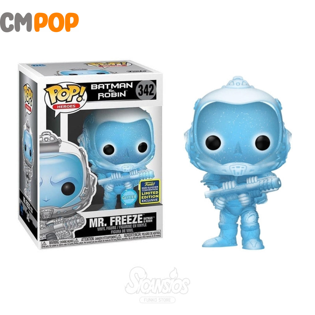Mr.freeze - #342 Funko Pop! Heroes Batman & Robin 2020 Convention Exclusive