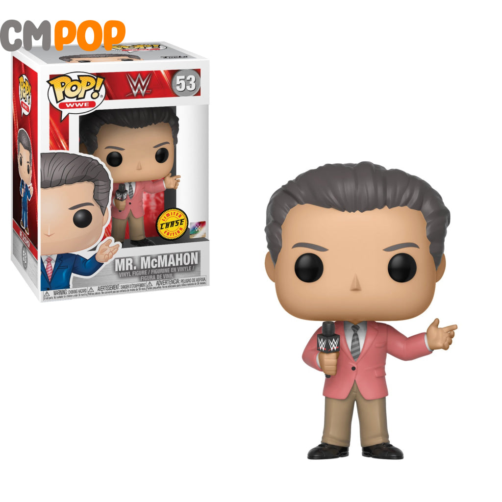Mr McMahon - #53 - Funko Pop! - WWE - Chase Funko Pop