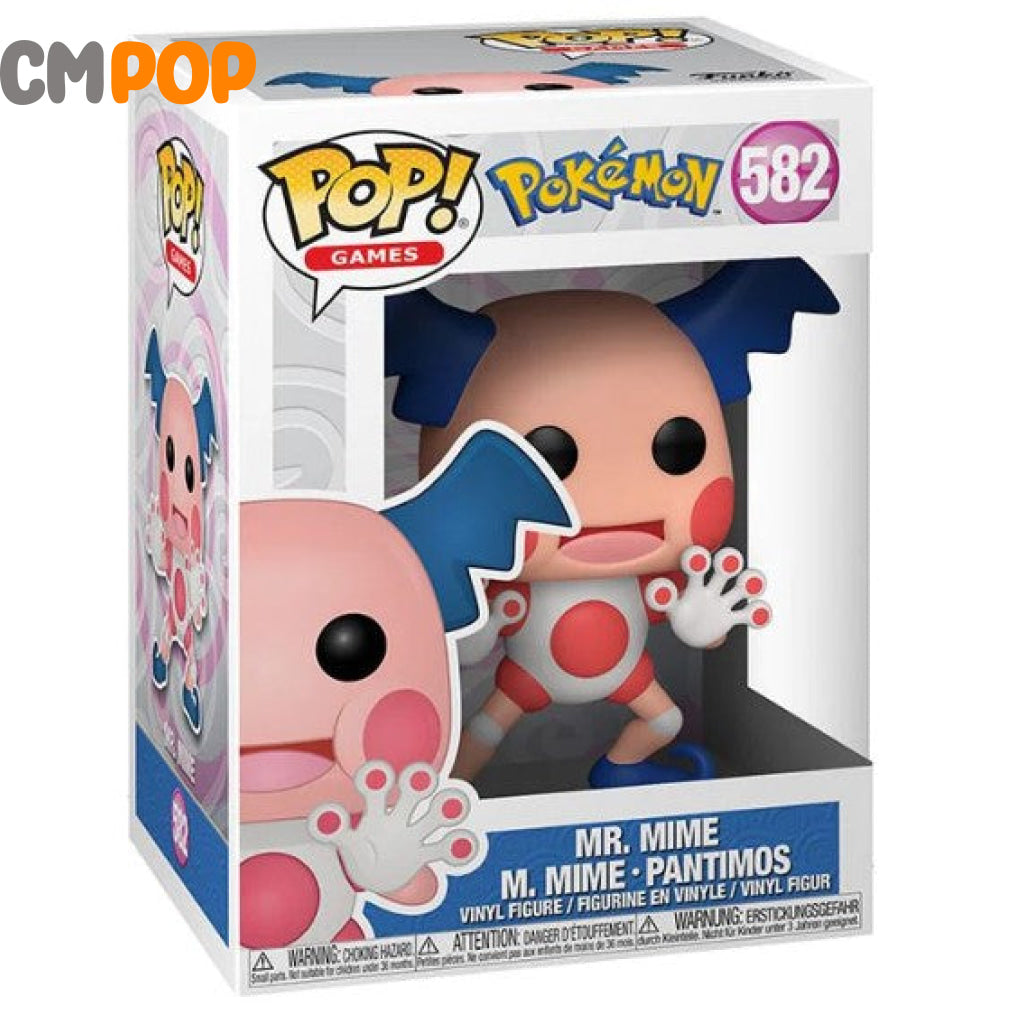Mr Mime - #582 Funko Pop! Pokemon Pop
