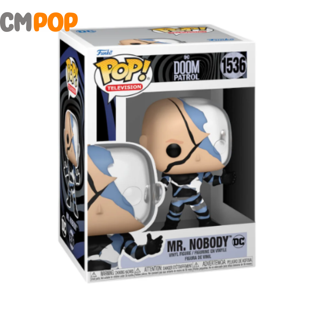 Mr. Nobody - #1536 (Glows In The Dark) Funko Pop! Doom Patrol- Tv Pop