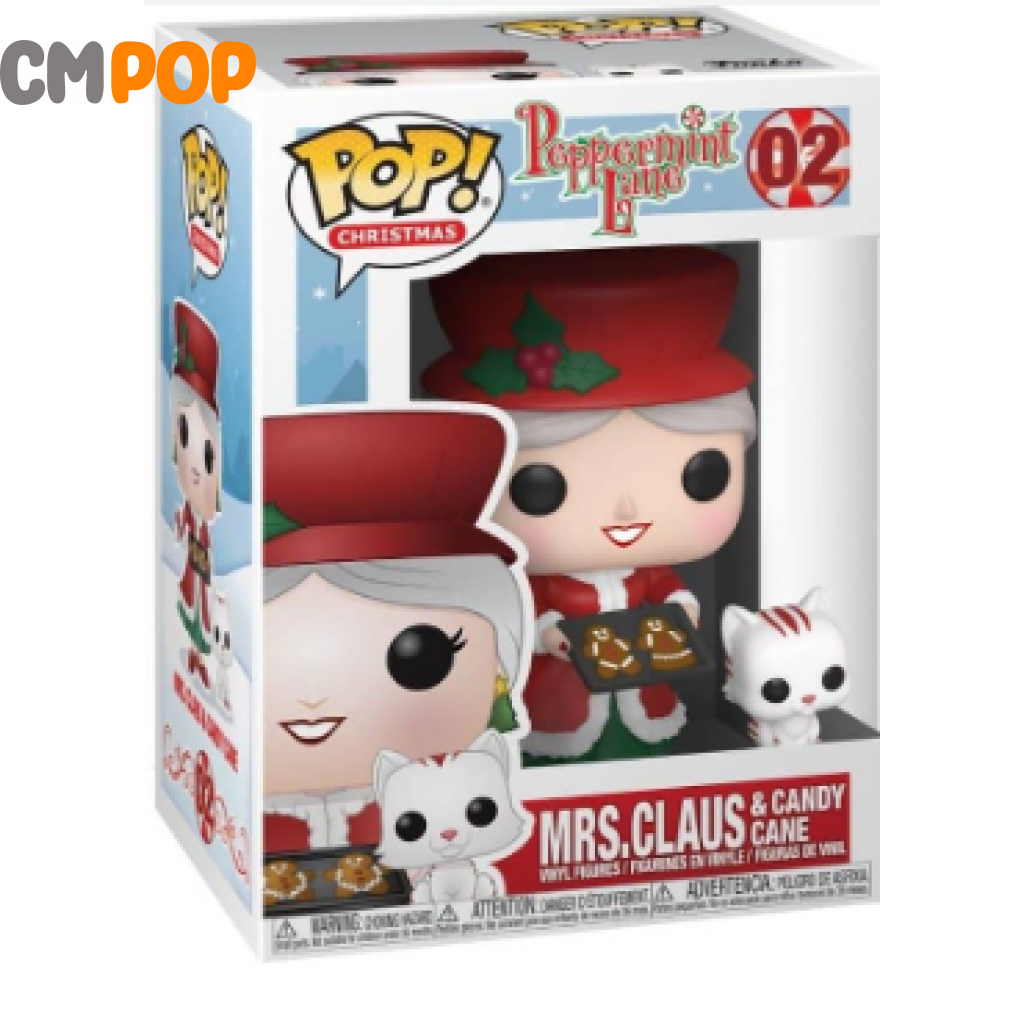 Mrs Claus & Candy Cane - #02- Funko Pop! Peppermint Lane Christmas Pop