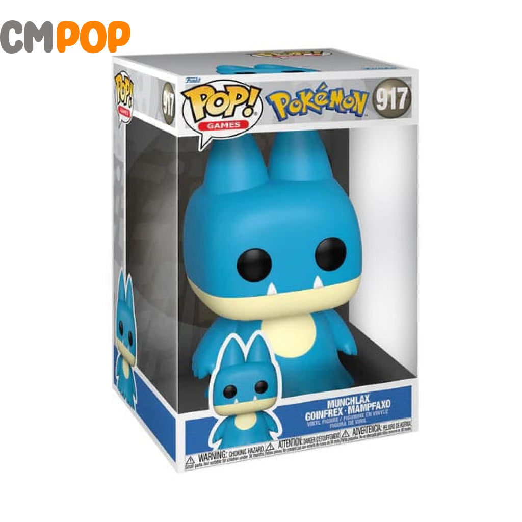 Munchlax - #917 - Funko Pop! - Jumbo - Pokemon Funko Pop
