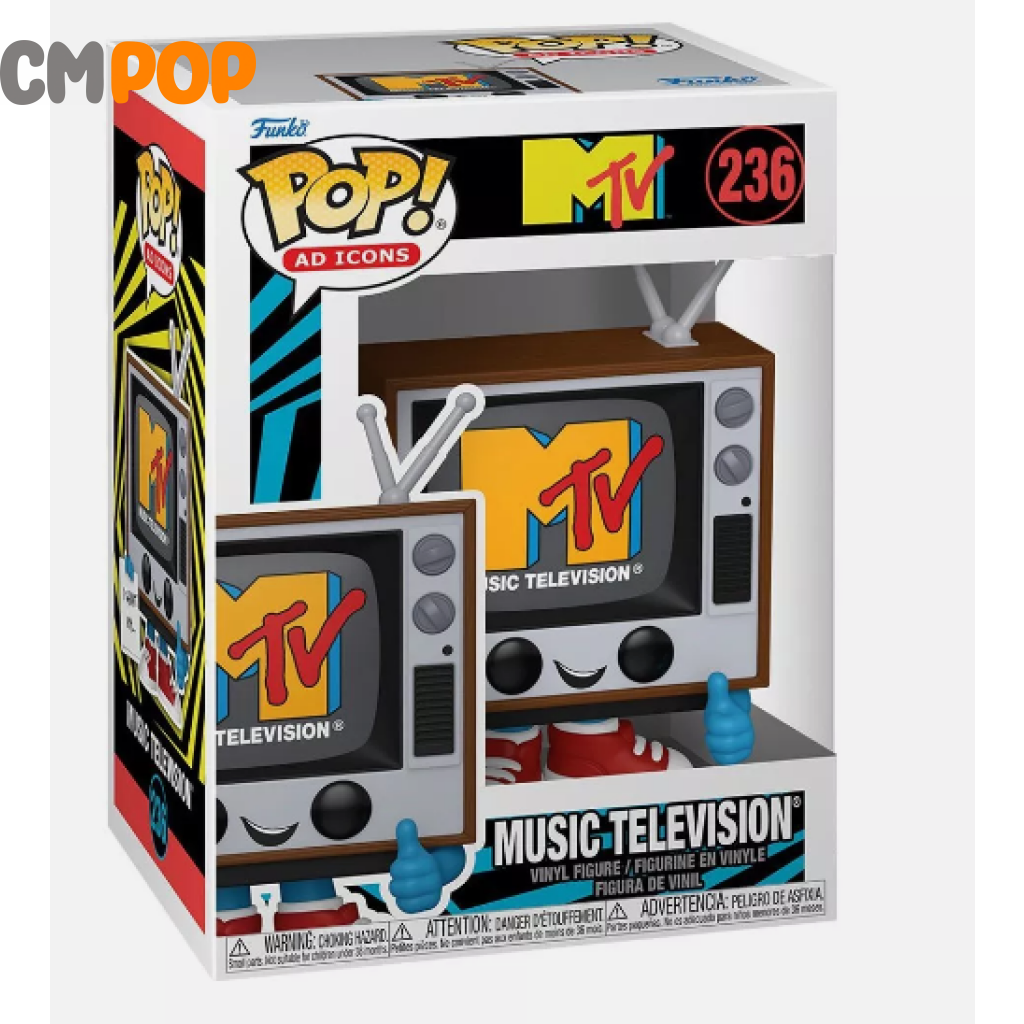 Music Television - #236 Funko Pop! Mtv Logo Pop