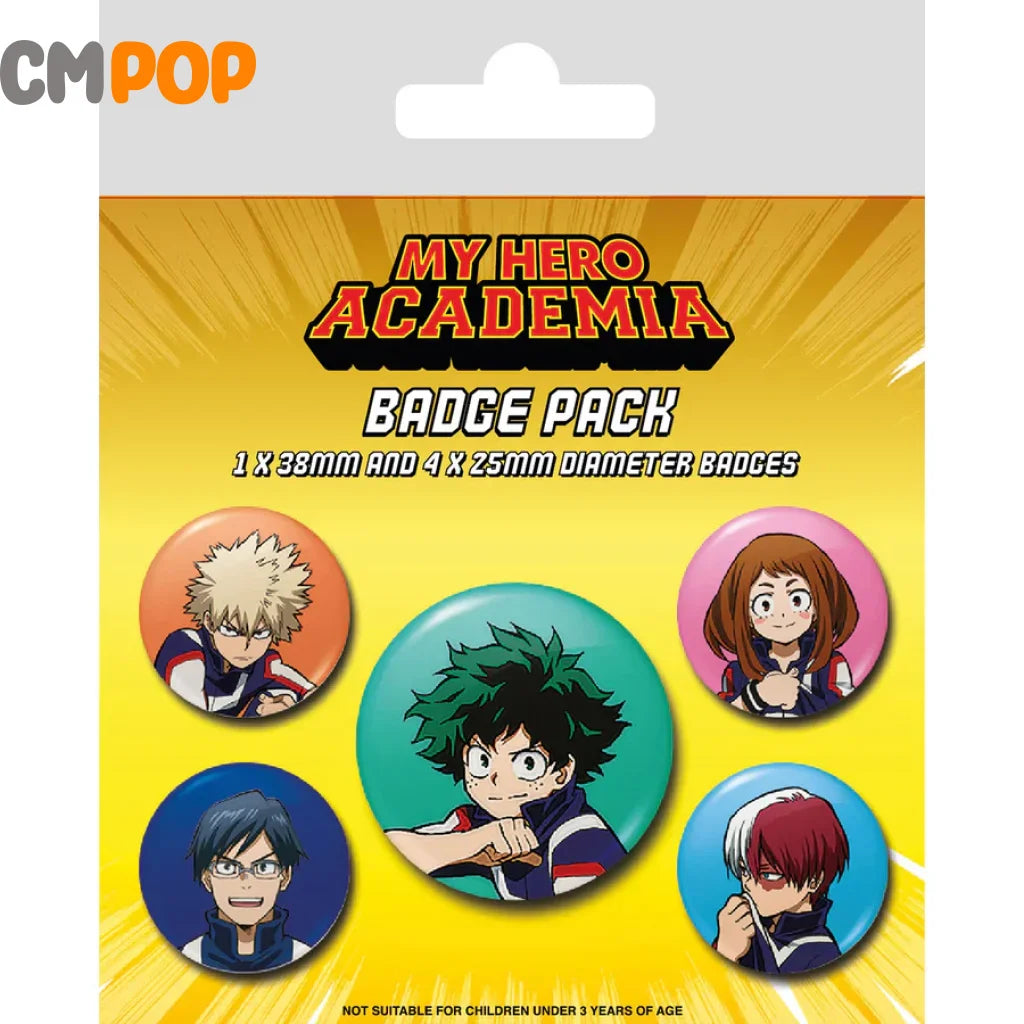 My Hero Academia (Team) Badge Pack Badges
