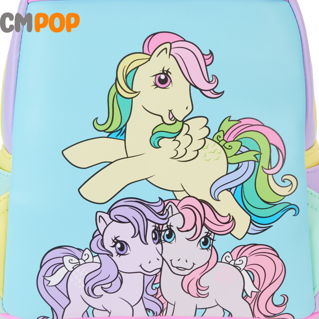 My Little Pony Colour Block Mini Backpack - Loungefly
