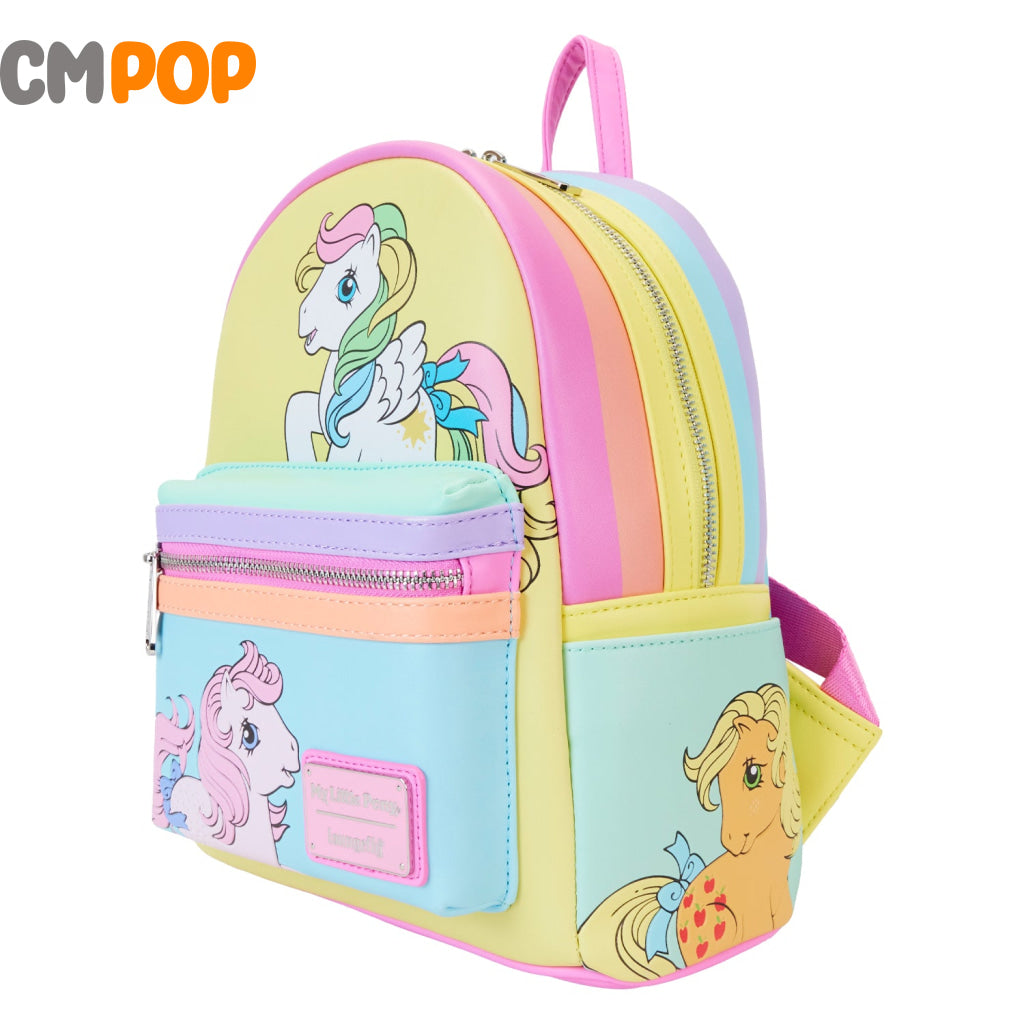 My Little Pony Colour Block Mini Backpack - Loungefly