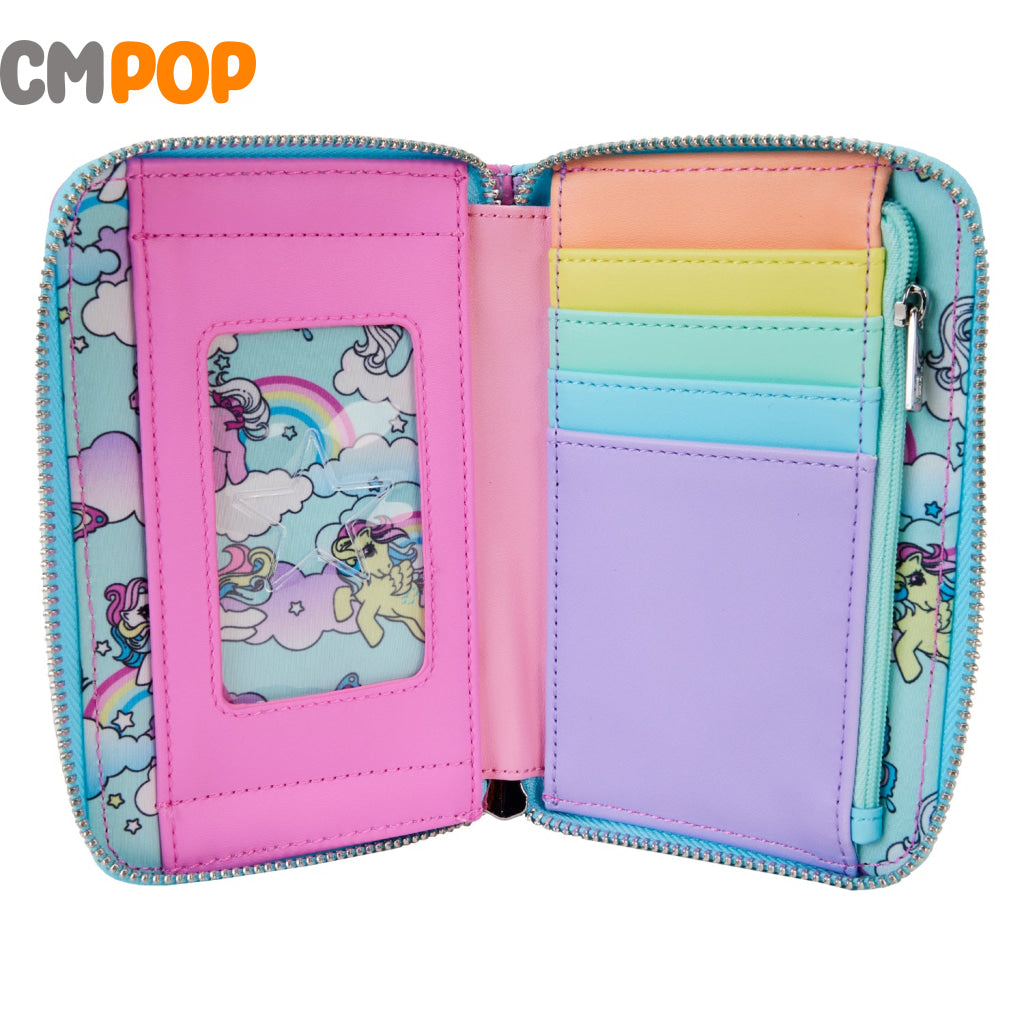 My Little Pony Colour Block Zip Around Wallet - Loungefly
