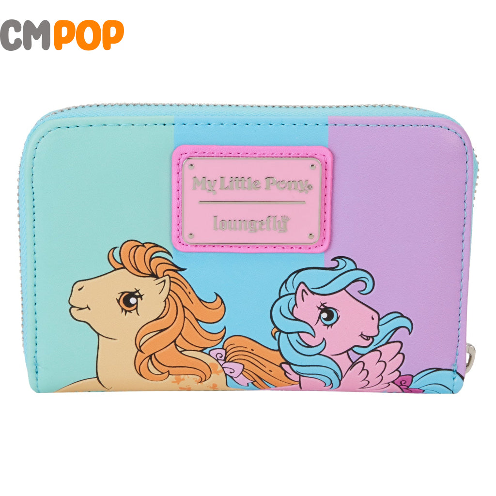 My Little Pony Colour Block Zip Around Wallet - Loungefly