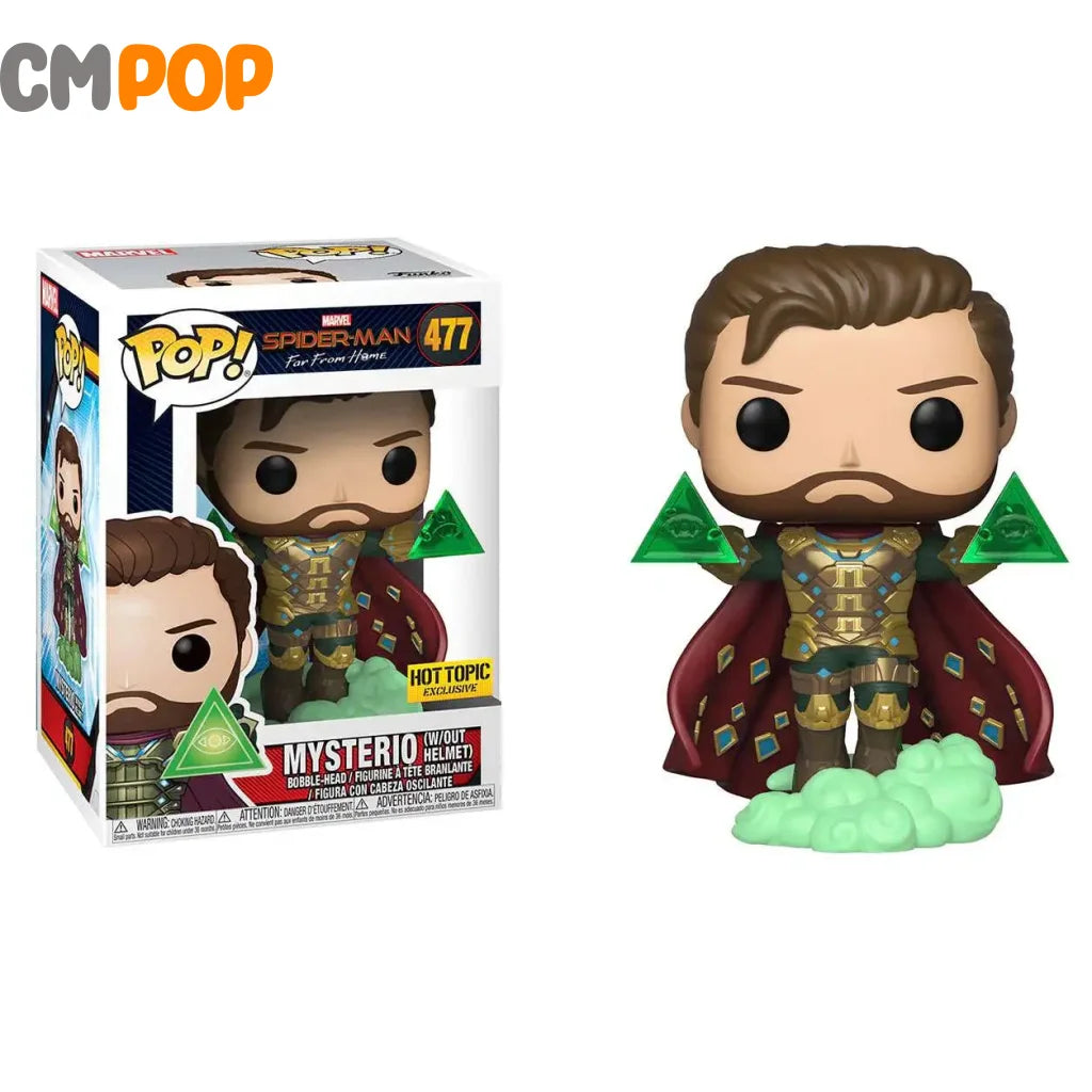 Mysterio (W/Out Helmwt) - #477- Funko Pop! Marvel Hot Topic Exclusive Pop
