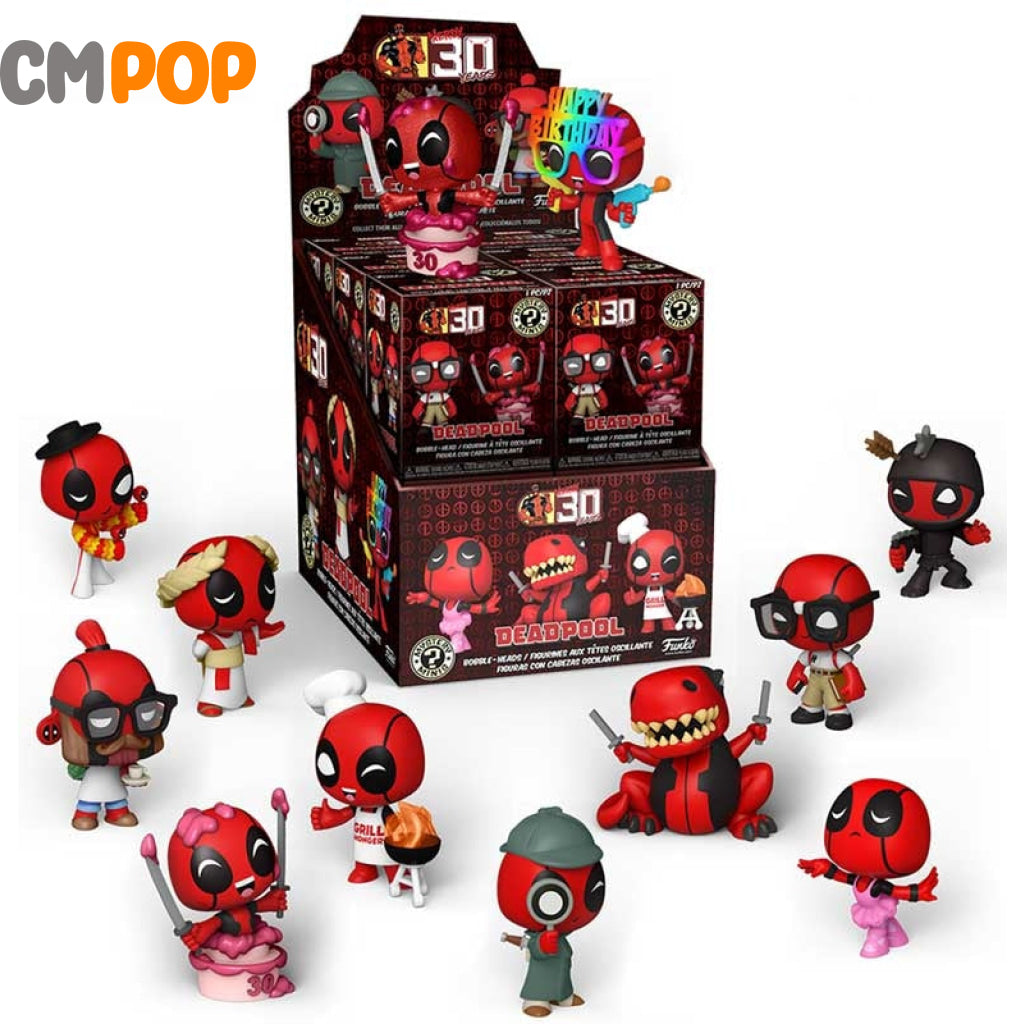 Mystery Mini Deadpool 30th - Marvel- Mystery Pop Funko Pop