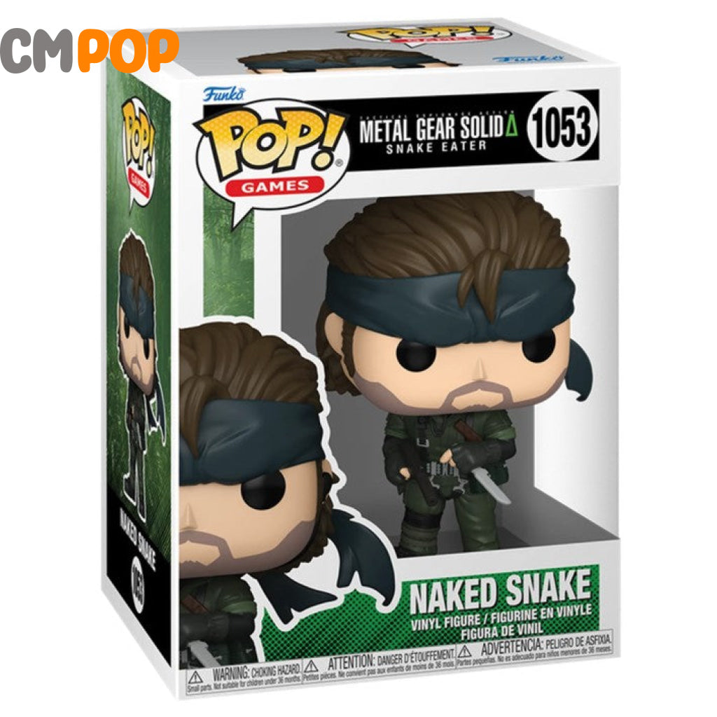 Naked Snake - #1053 - Funko Pop! - Games - Metal Gear - Snake Eater Funko Pop