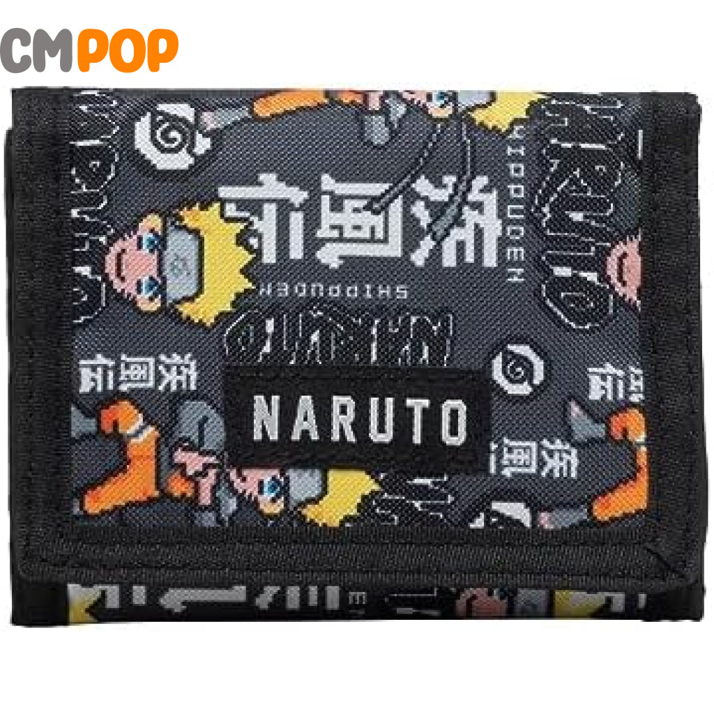 Naruto Anime Nylon Trifold Wallet Wallet
