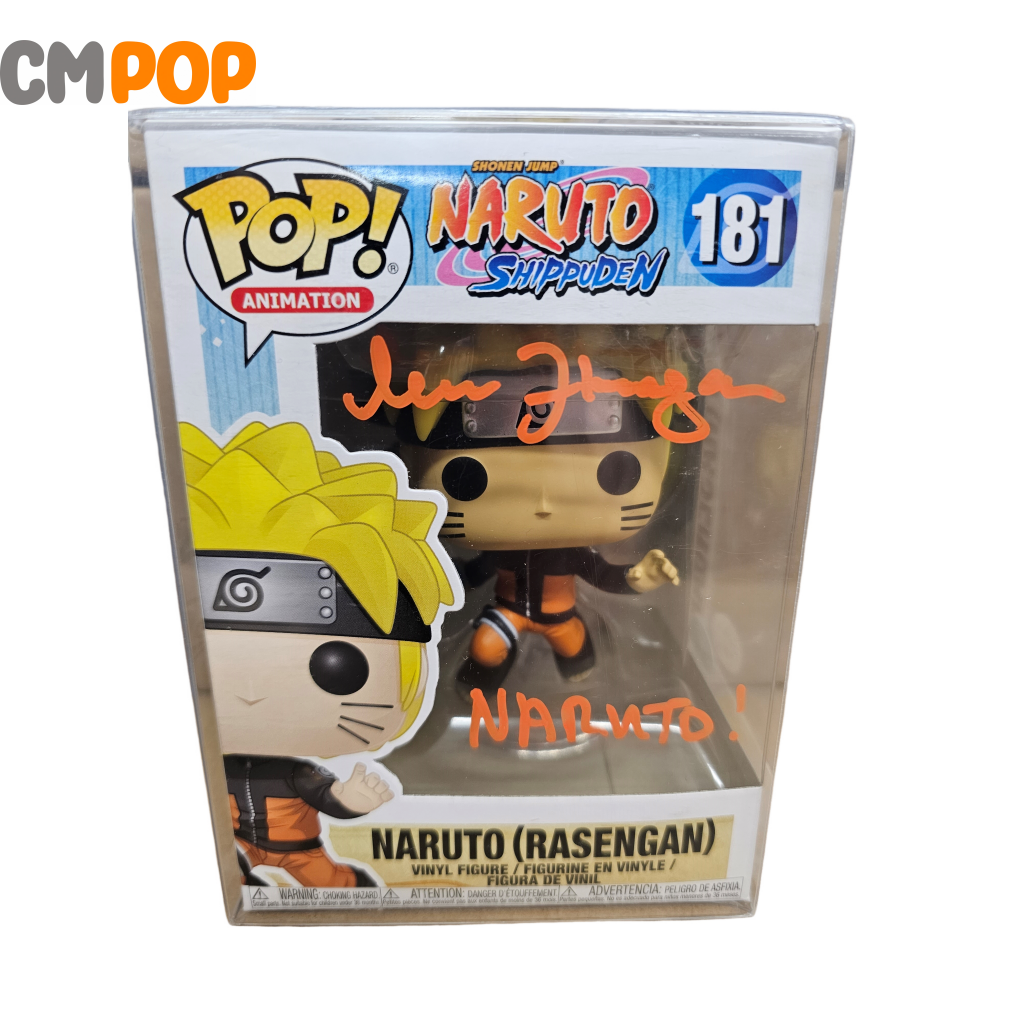 Naruto (Rasengan) Signed Jsa Certified - #181 Funko Pop! Shippuden Pop