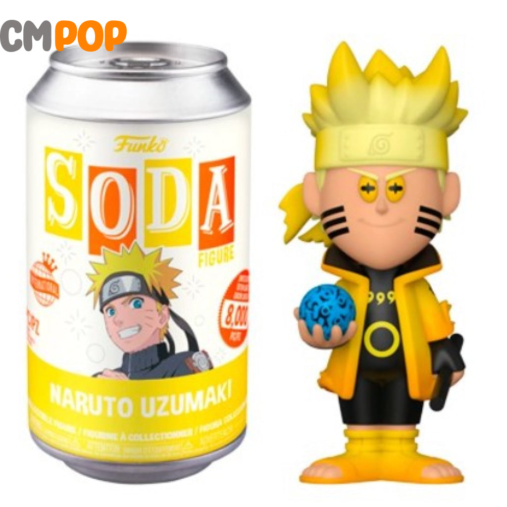 Naruto Uzumaki - Funko Vinyl Soda 8 000 Pieces Shippuden Chance Of Chase