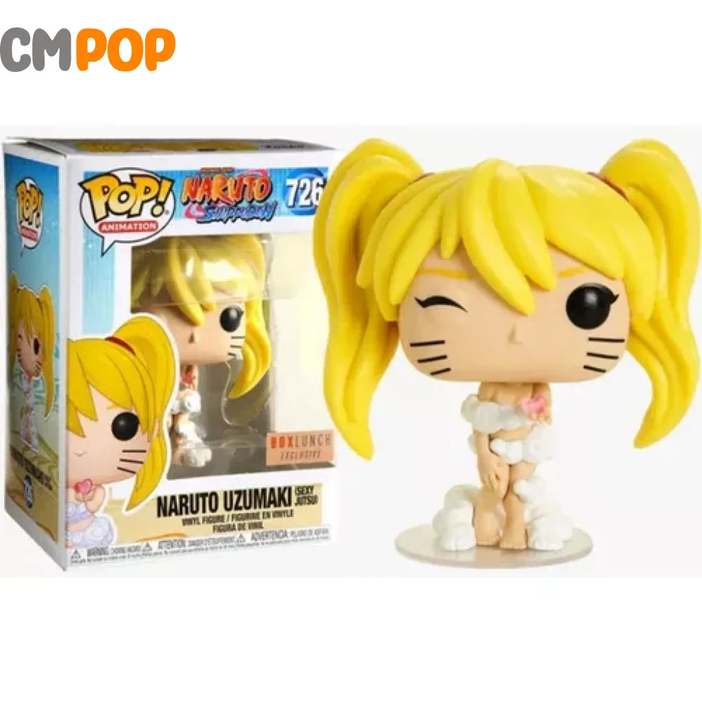 Naruto Uzumaki (Sexy Jutsu) - #726 - Funko Pop! - Naruto Shippuden - Box Lunch Exclusive Funko Pop
