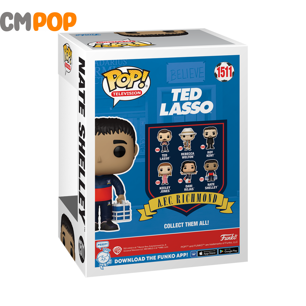 Nate W/Water - #1511 Funko Pop! Ted Lasso Pop