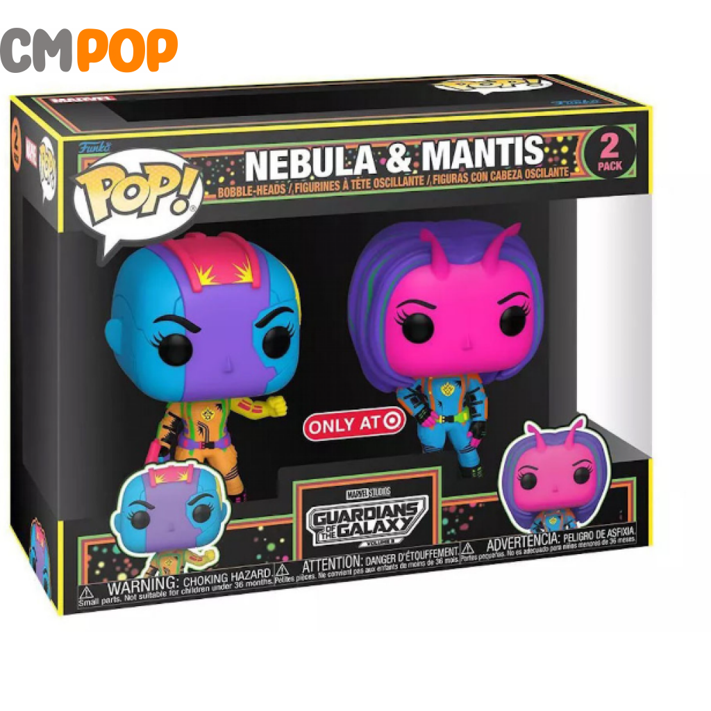 Nebula And Mantis 2 Pack - Funko Pop! Marvel Target Exclusive Pop