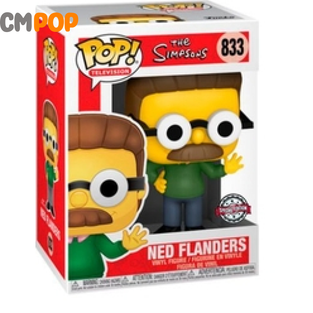 Ned Flanders - #833 Funko Pop! The Simpsons Special Edition Exclusive Pop