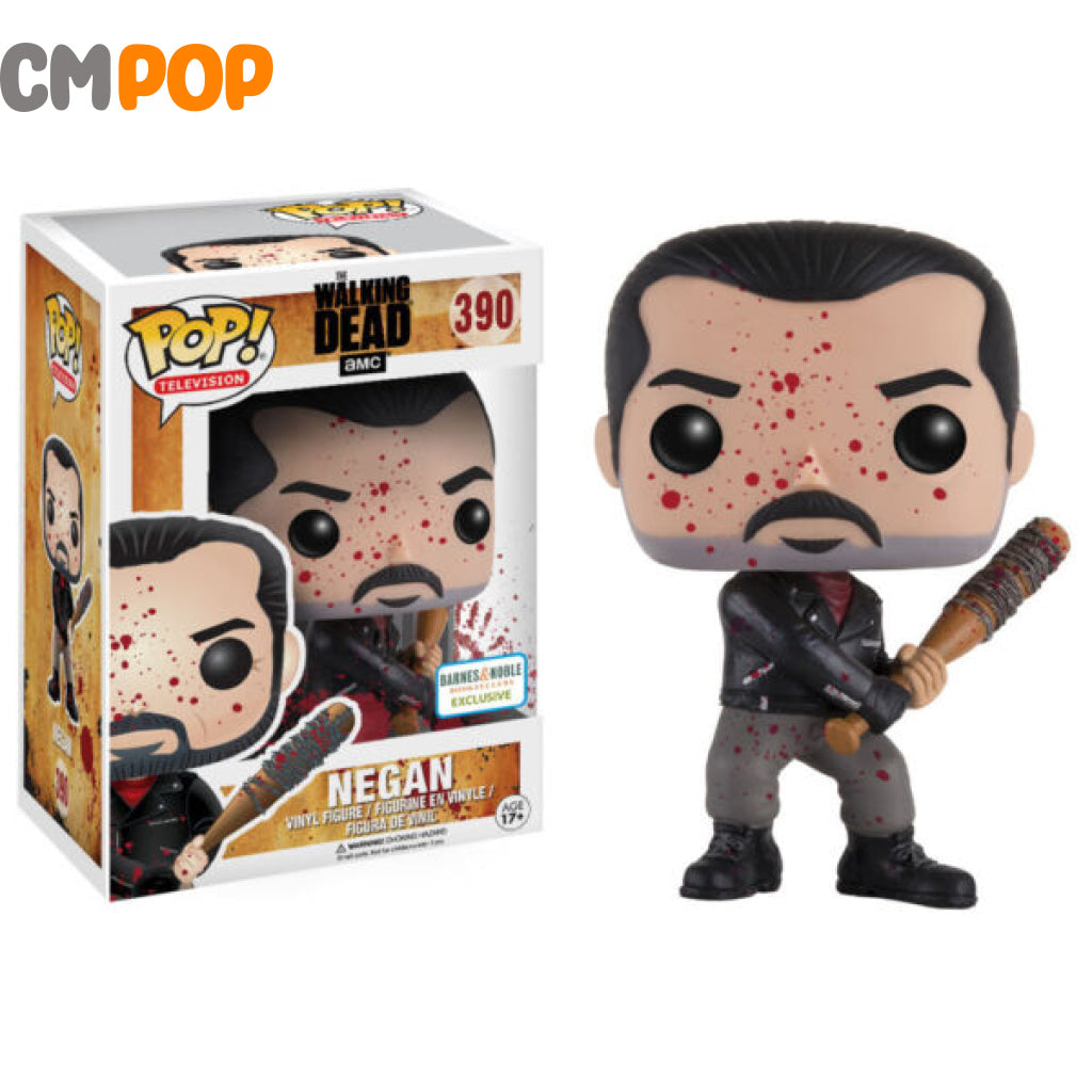 Negan - #390 The Walking Dead Television Barnes & Noble Booksellers Exclusive Funko Pop