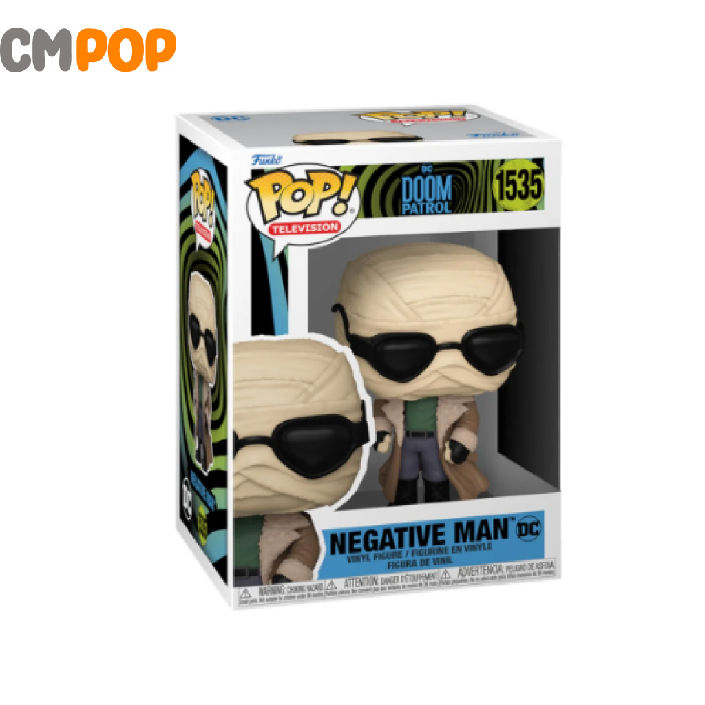 Negative Man - #1535 Funko Pop! Doom Patrol Tv Pop