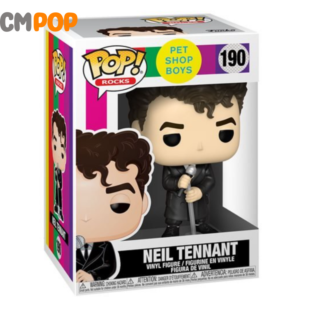 Neil Tennant - #190 Funko Pop! Rocks Pet Shop Buys
