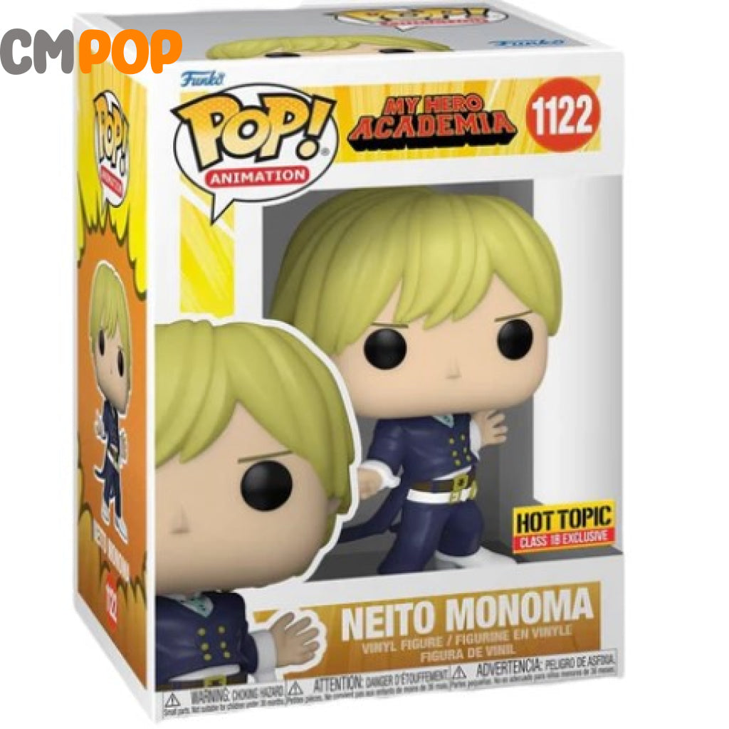 Neito Monoma - #1122 Funko Pop! My Hero Academia Hot Topic Exclusive Pop