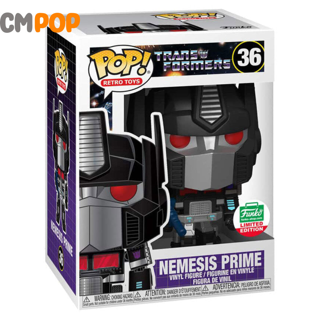 Nemesis Prime - #36 - Funko Pop! -Retro Toys - Transformers - Funko Limited Edition Funko Pop