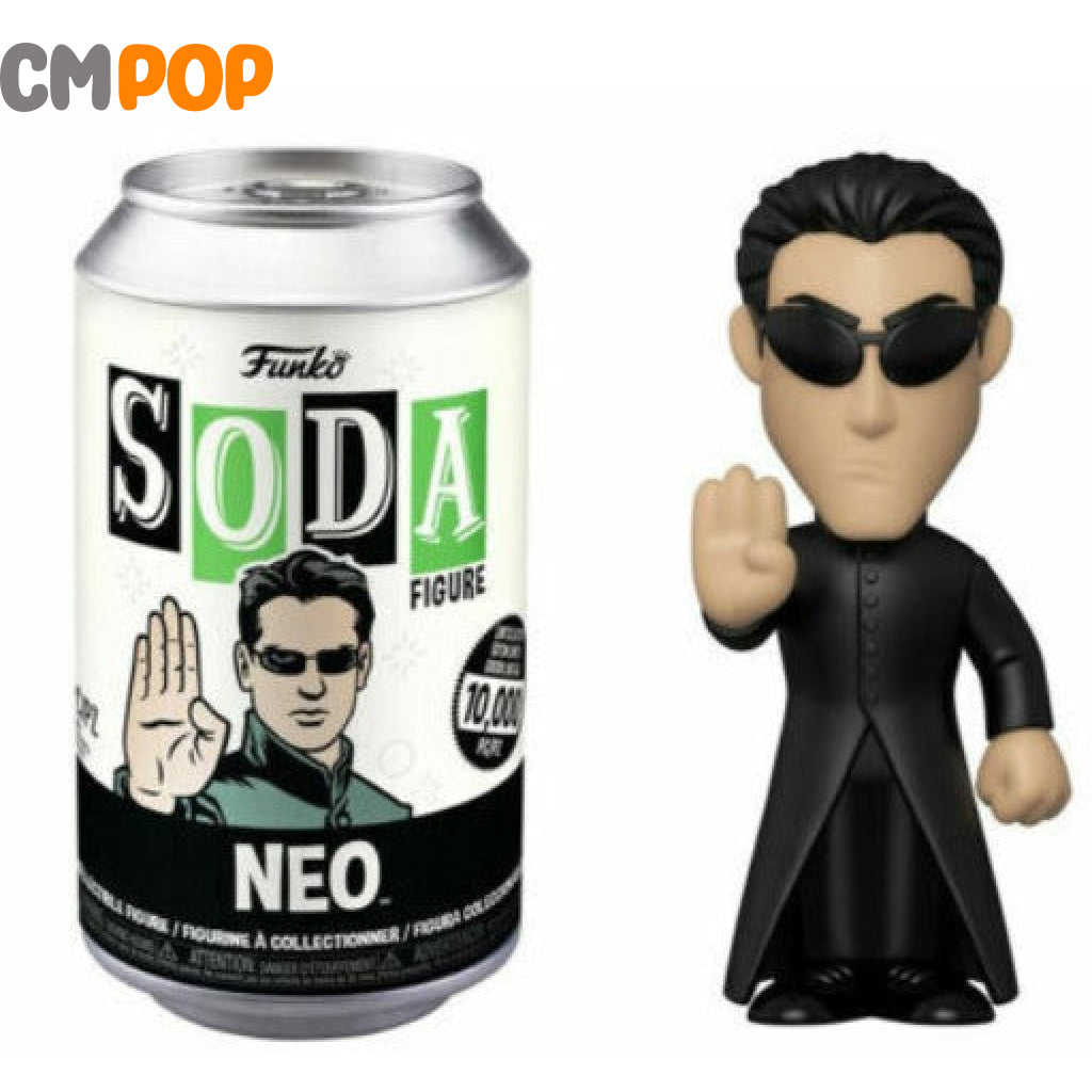 Neo - Funko Vinyl Soda 10 000 Pieces The Matrix Chance Of Chase