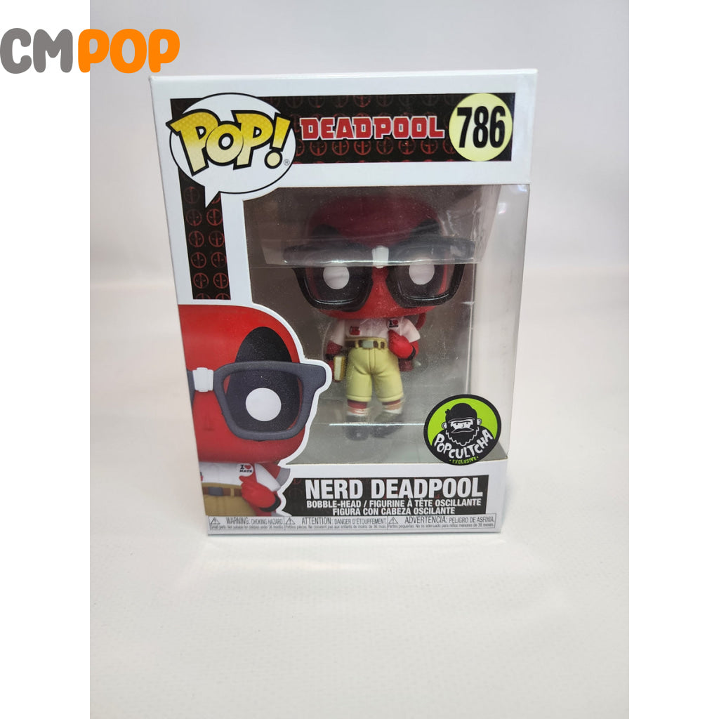 Nerd Deadpool - #786 Funko Pop! Marvel Popculcha Exclusive Pop