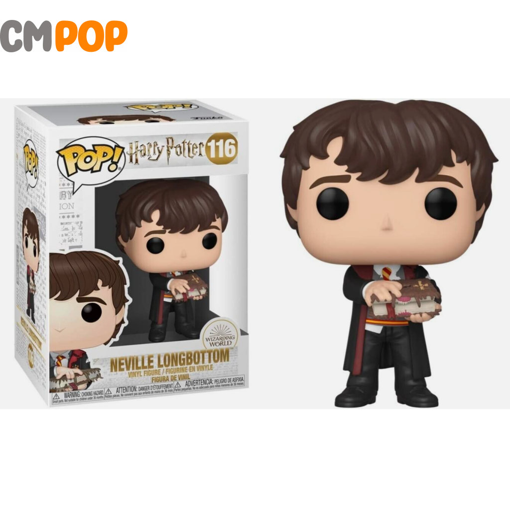 Neville Long Bottom With Monster Book - #116 Funko Pop! Harry Potter Pop